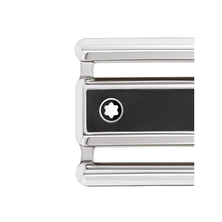 Reversible black / brown business belt cut-to-size