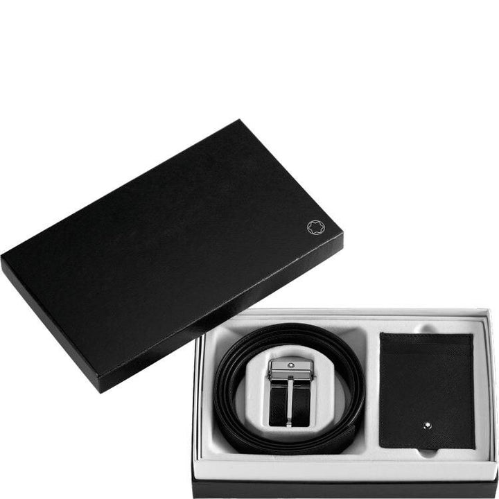 Coffret Cadeau Montblanc petite maroquinerie et ceinture - Boutique-Officielle-Montblanc-Cannes