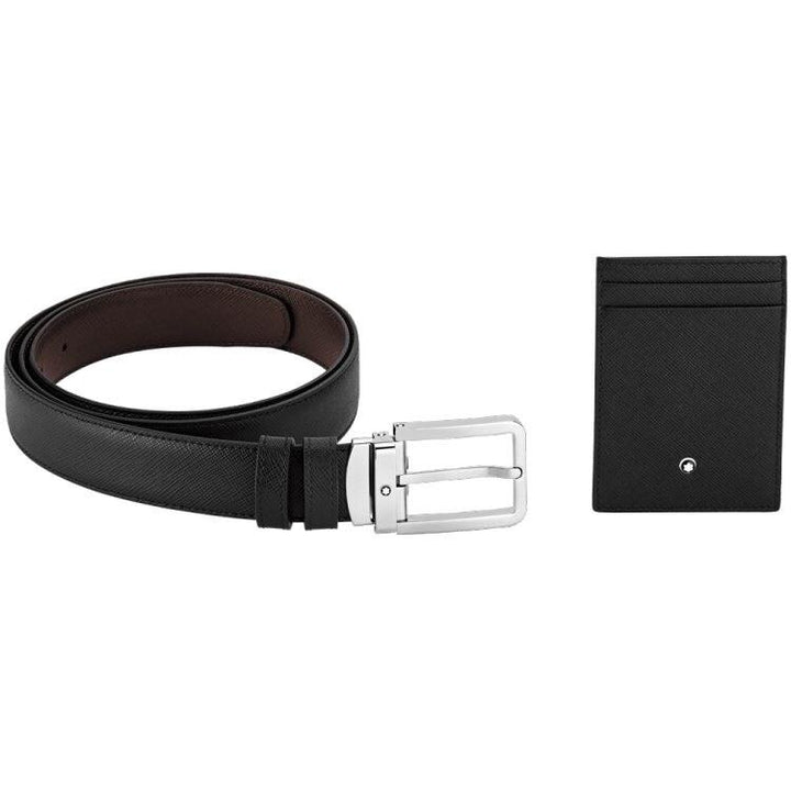 Coffret Cadeau Montblanc petite maroquinerie et ceinture - Boutique-Officielle-Montblanc-Cannes