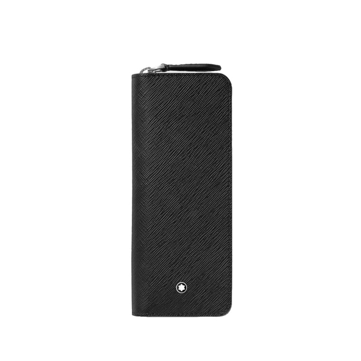 Caso zippato per 2 strumenti di scrittura sartoriale Montblanc
