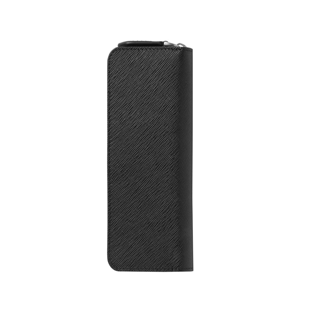 Caso zippato per 2 strumenti di scrittura sartoriale Montblanc