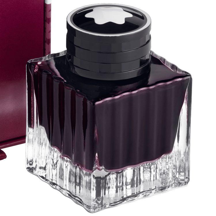 Bottiglia di inchiostro 50 ml, colore bordeaux rosso