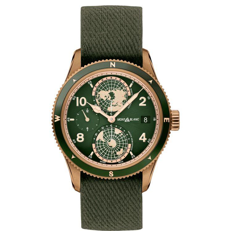 Montre Montblanc 1858 Geosphere Limited Edition - 1858 pièces - Boutique-Officielle-Montblanc-Cannes