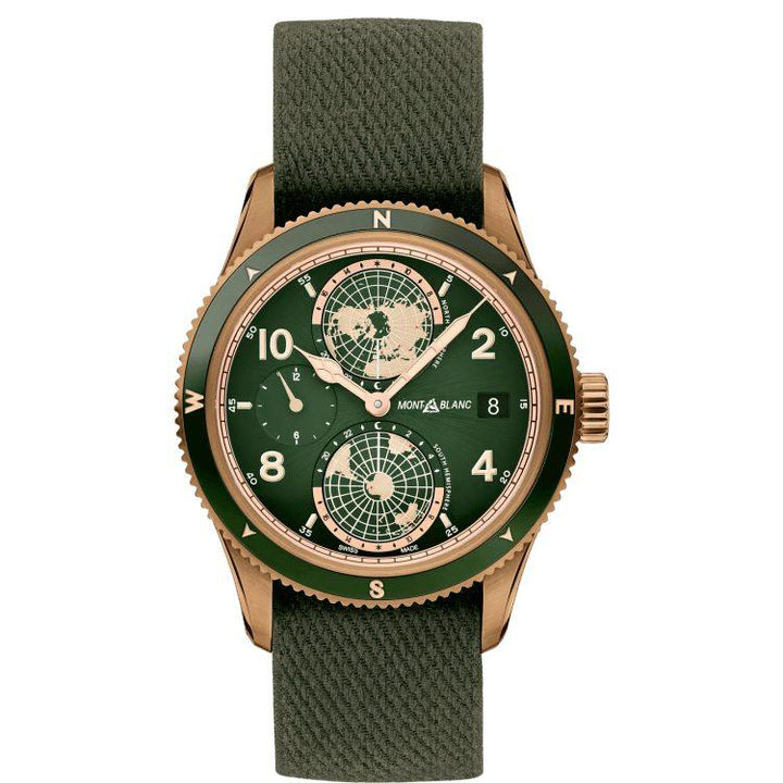 Montre Montblanc 1858 Geosphere Limited Edition - 1858 pièces - Boutique-Officielle-Montblanc-Cannes