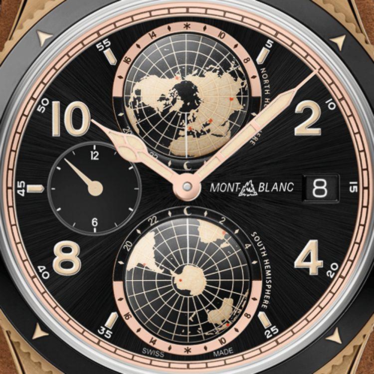 Montre Montblanc 1858 Geosphere Limited Edition - 1858 pièces - Boutique-Officielle-Montblanc-Cannes