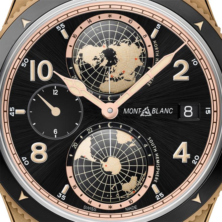 Montre Montblanc 1858 Geosphere Limited Edition - 1858 pièces - Boutique-Officielle-Montblanc-Cannes