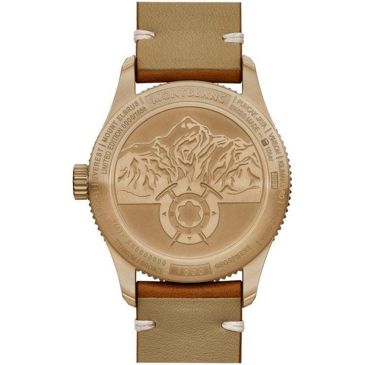 Montre Montblanc 1858 Geosphere Limited Edition - 1858 pièces - Boutique-Officielle-Montblanc-Cannes