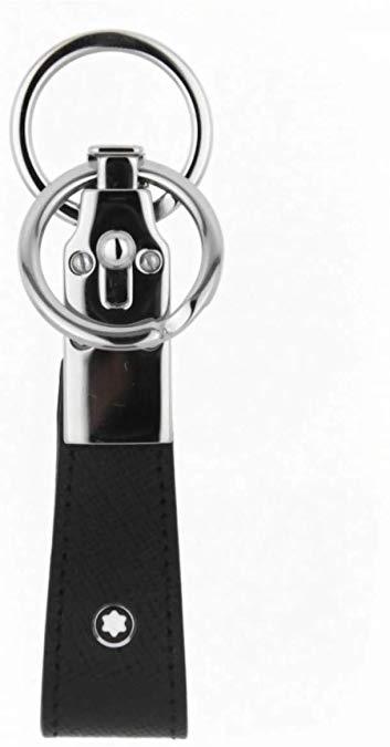 Porte-clés boucle Montblanc Sartorial Noir - Boutique-Officielle-Montblanc-Cannes