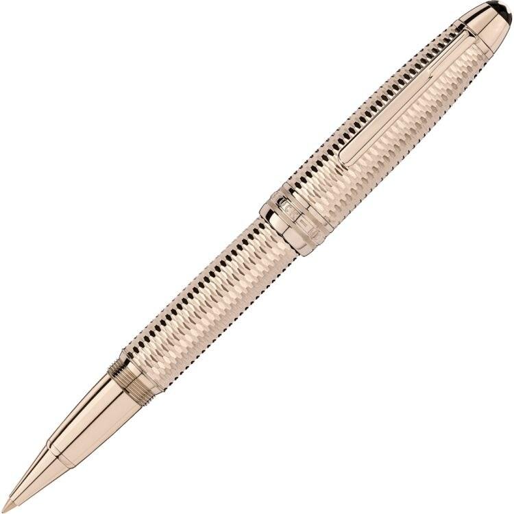 Meisterstuck Geometry Solitaire Champagne Gold LeGrand Rollerball Boutique Montblanc Monaco