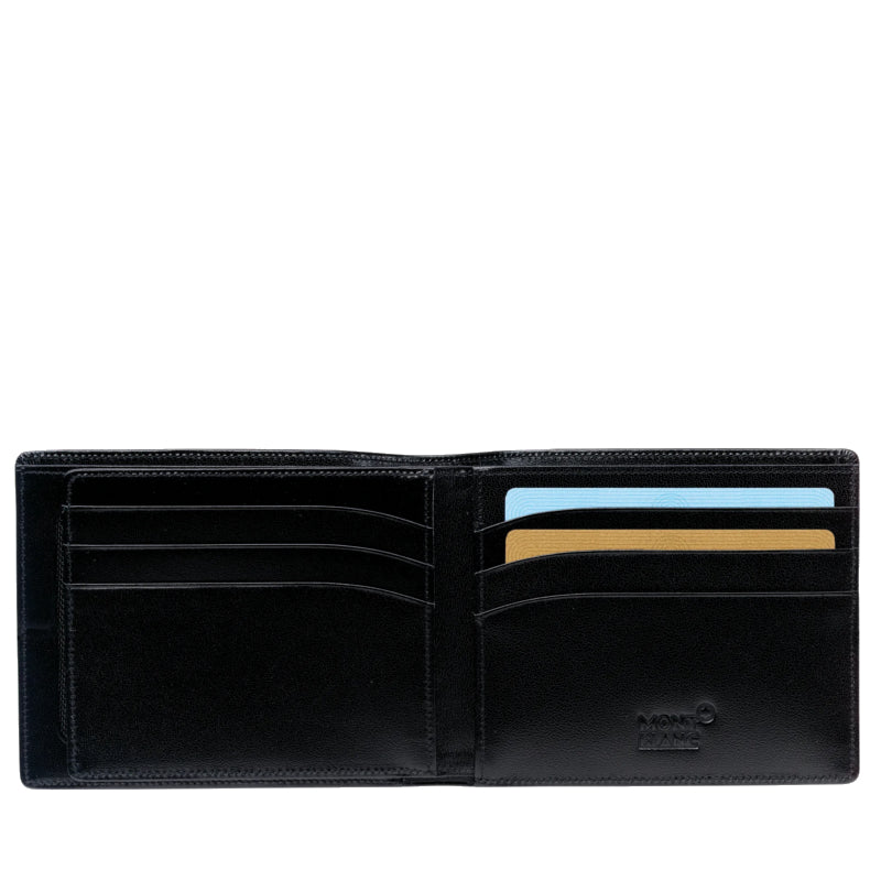 6cc wallet with 2 metestück openwork pockets