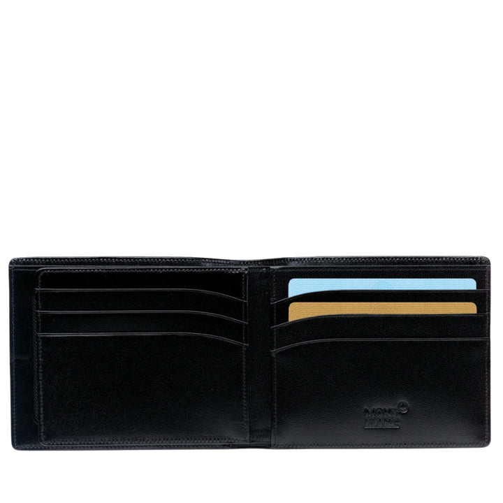 6cc wallet with 2 metestück openwork pockets