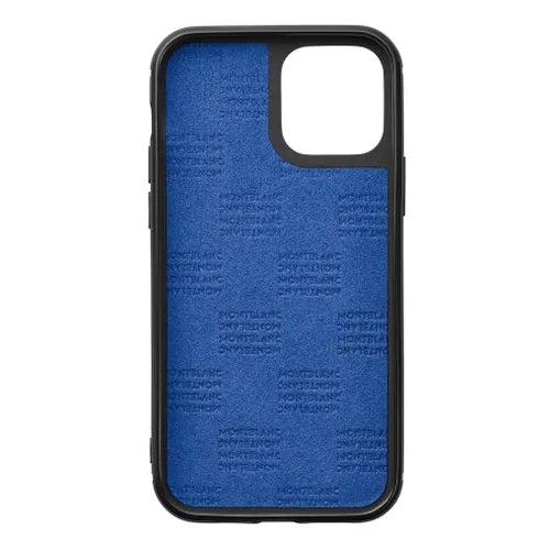 Rigid shell Montblanc Sartorial Noir Saffiano for iPhone 13 Pro