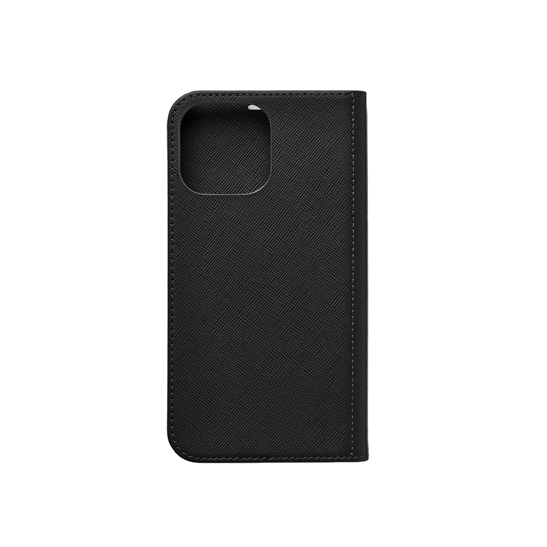 Sartorial Flip Side Cover with 2cc and transparent pocket for Apple iPhone 13 Pro Max