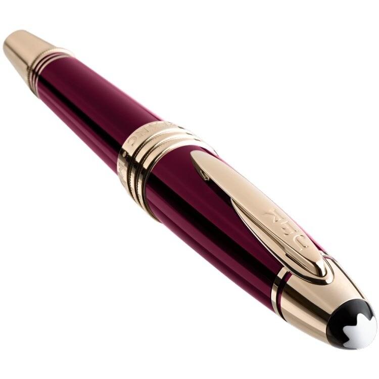 John F. Kennedy Special Edition Burgundy Fountain Pen Boutique Montblanc Monaco