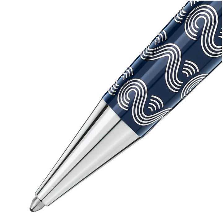 Meisterstück Ball Pen Punt the World in 80 giorni di medie dimensioni solitarie