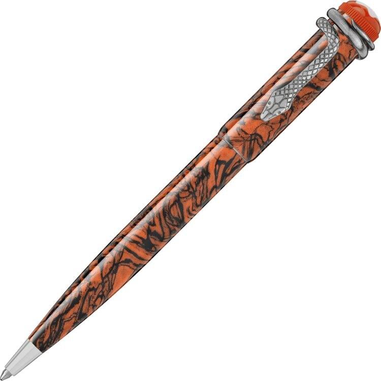 Montblanc Heritage Red et Black Serpent Marble Special Edition ballpoi Boutique Montblanc Monaco