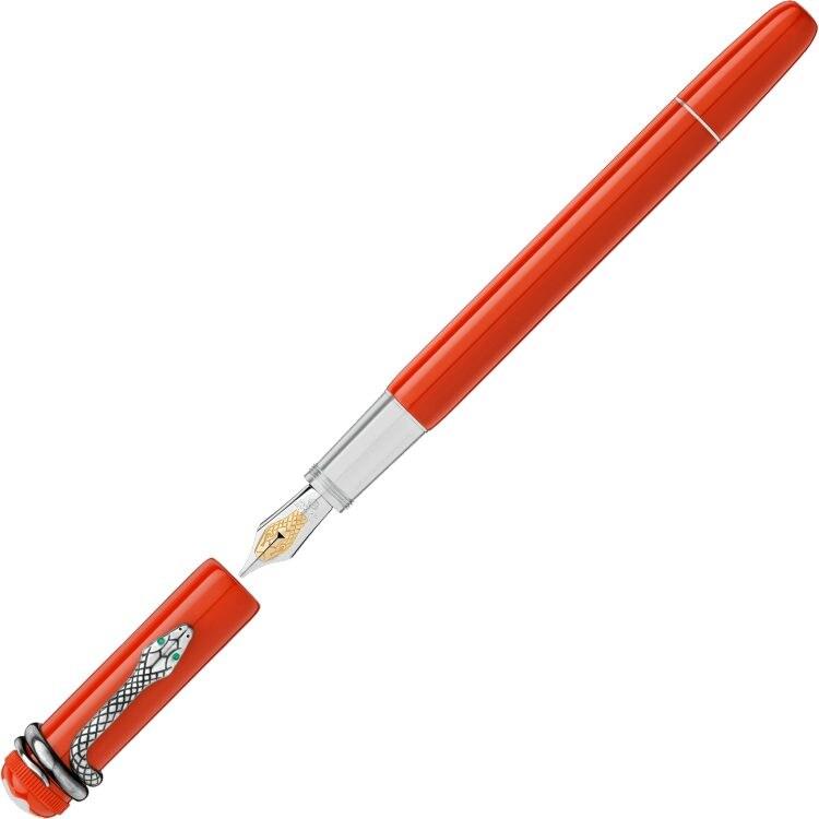 Stilografica Montblanc Heritage Collection Rouge et Noir Edizione Speciale Corail