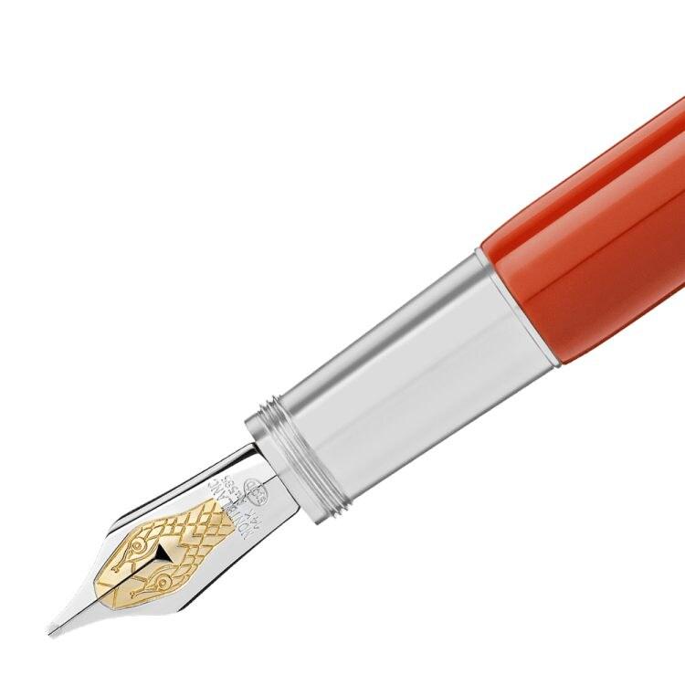 Stilografica Montblanc Heritage Collection Rouge et Noir Edizione Speciale Corail