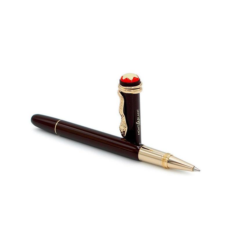 Heritage Red and Black Tropic Brown Rollerball